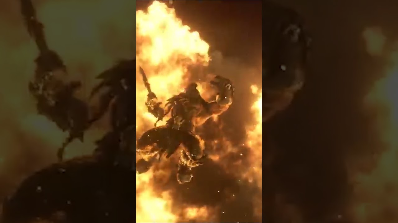 Grommash Hellscream VS Mannoroth || Fragment Slowed 