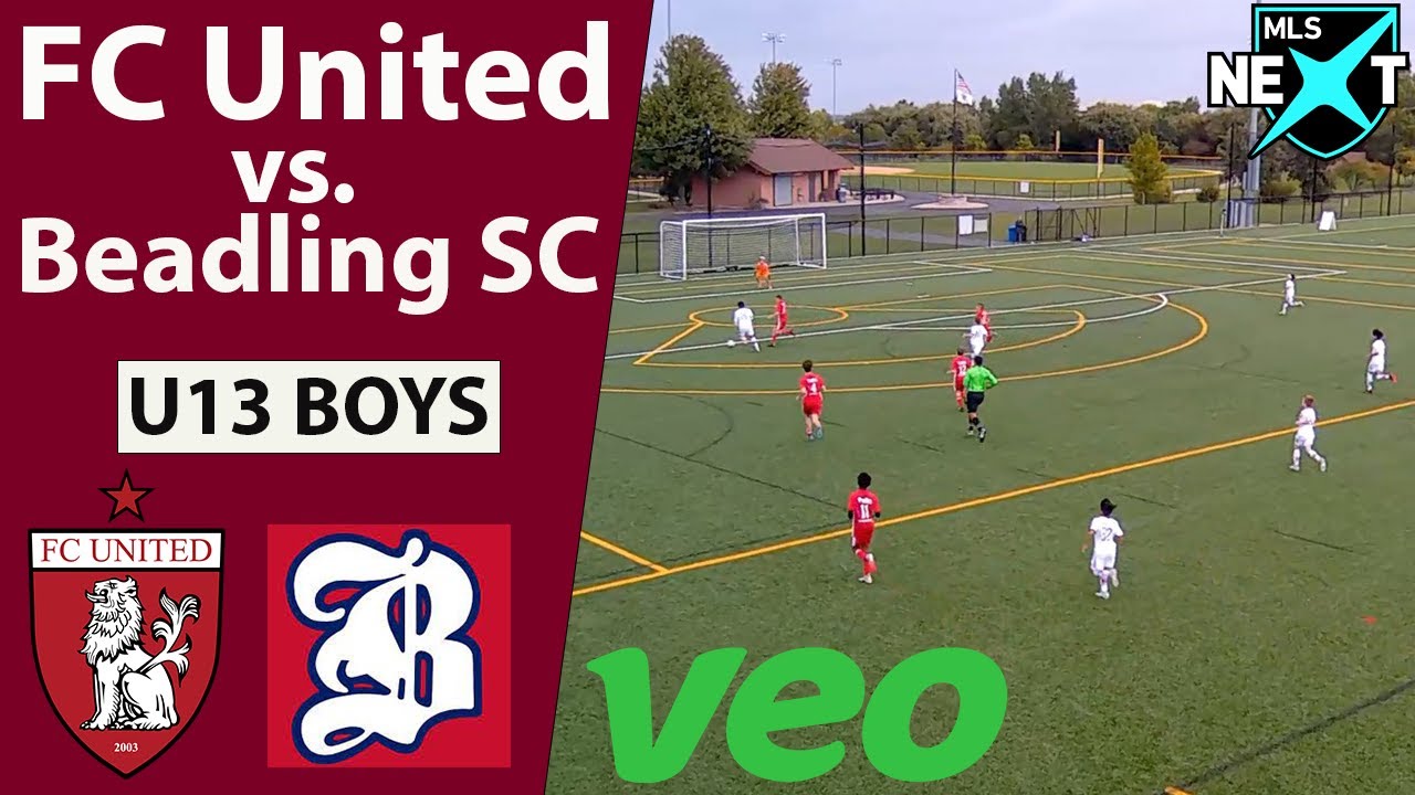 FC United vs Beadling SC - U13 MLS Next Full Game [Sept 25 2022]