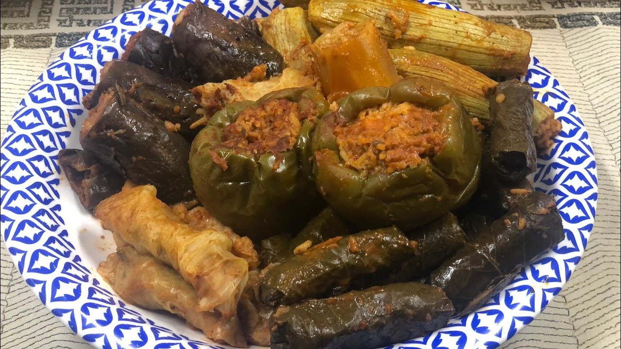 الخضار المحشي على طريقتي اتمنى ينول اعجابكم وماتنسون الايك حبايبي