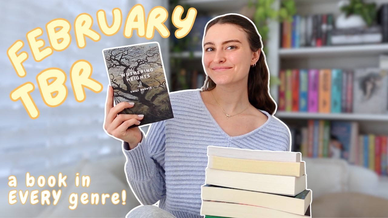Мой список книг для прочтения на февраль 📚 | Выбираю книги КАЖДОГО ЖАНРА!?