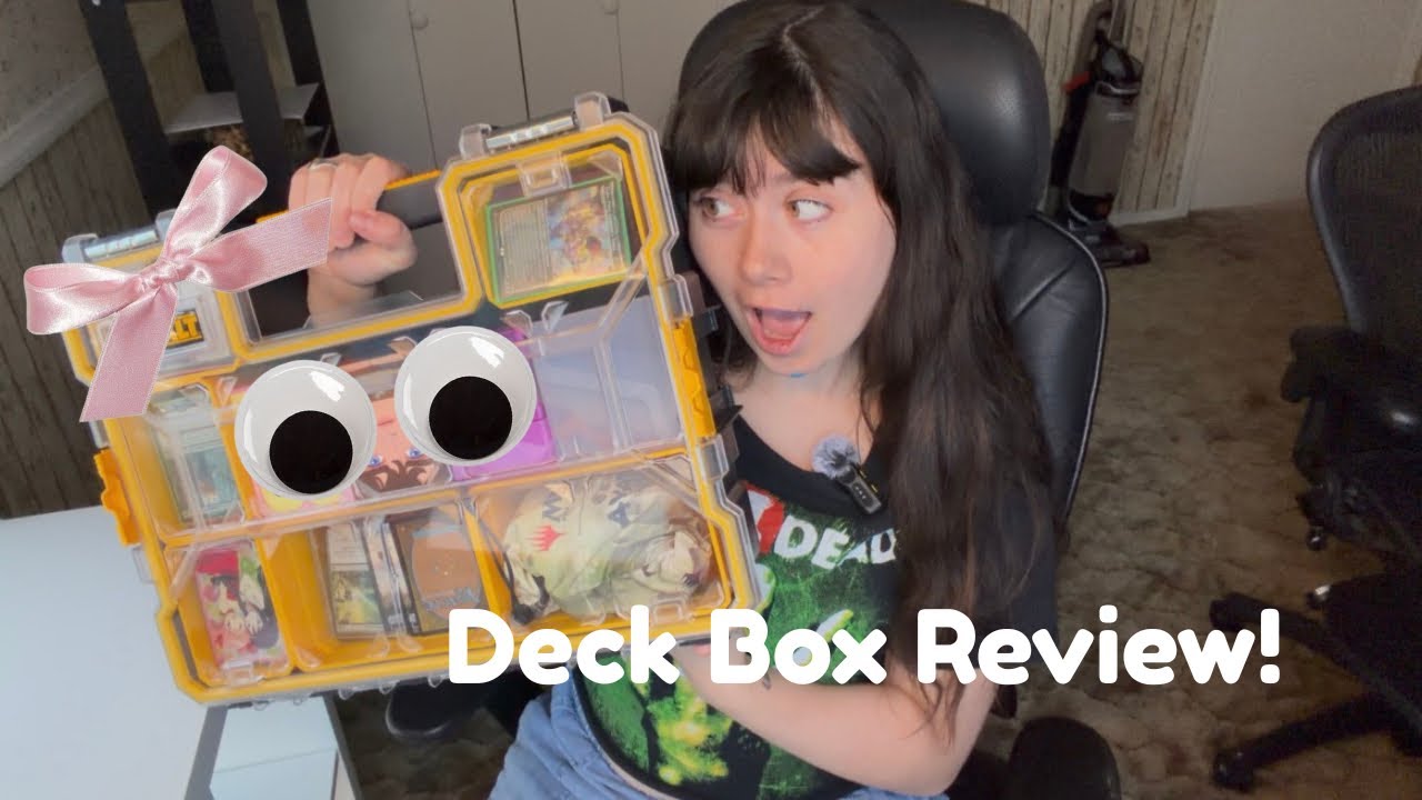 The Best Deck Boxes // ManaMoon, Gamegenic, Squaroes, DEWALT