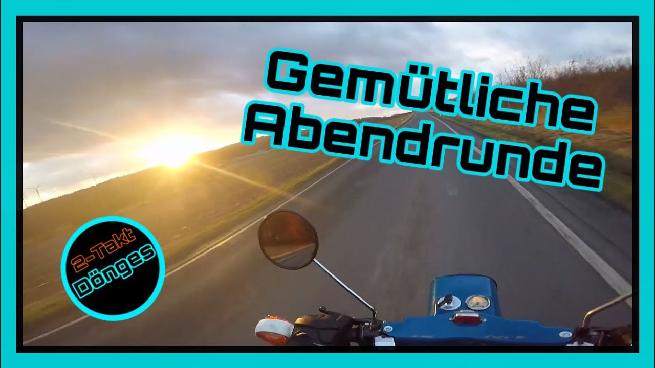 Wieder zurück! / gemütliche Abendrunde / ab auf den Turm! / Simson KR51/1 / Schwalbe / 2-TaktDönges