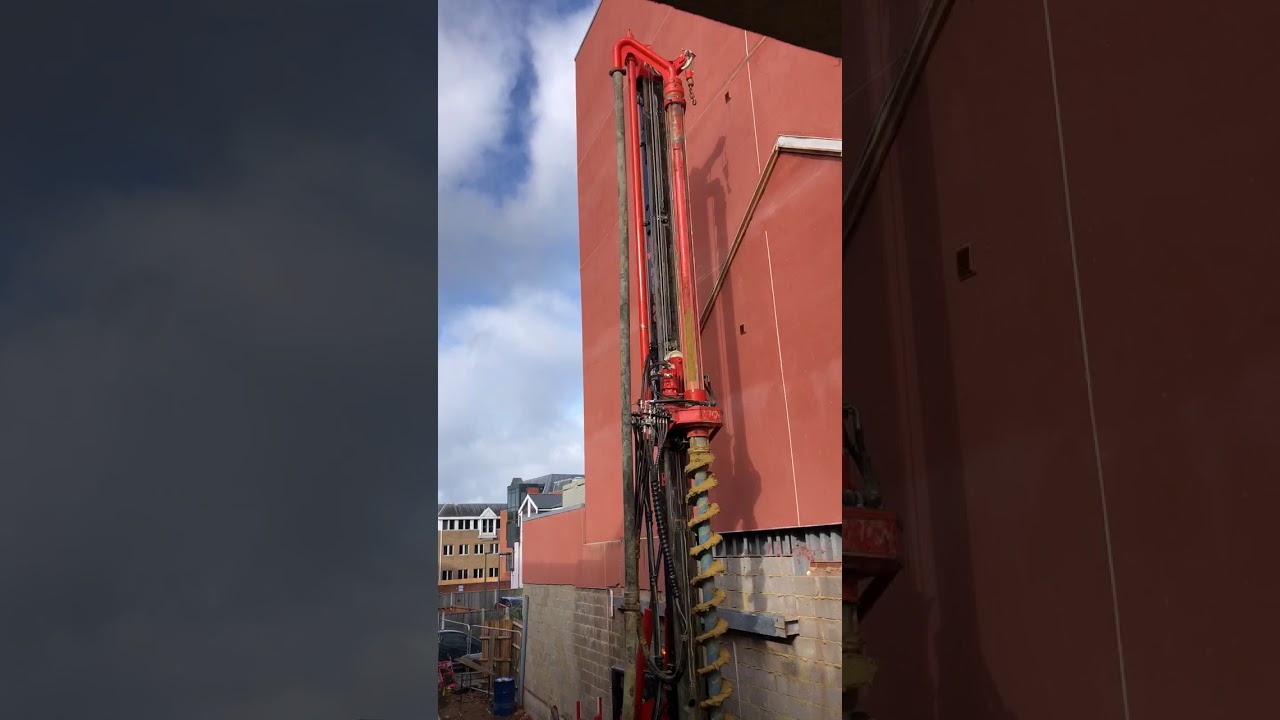 CFA piling works