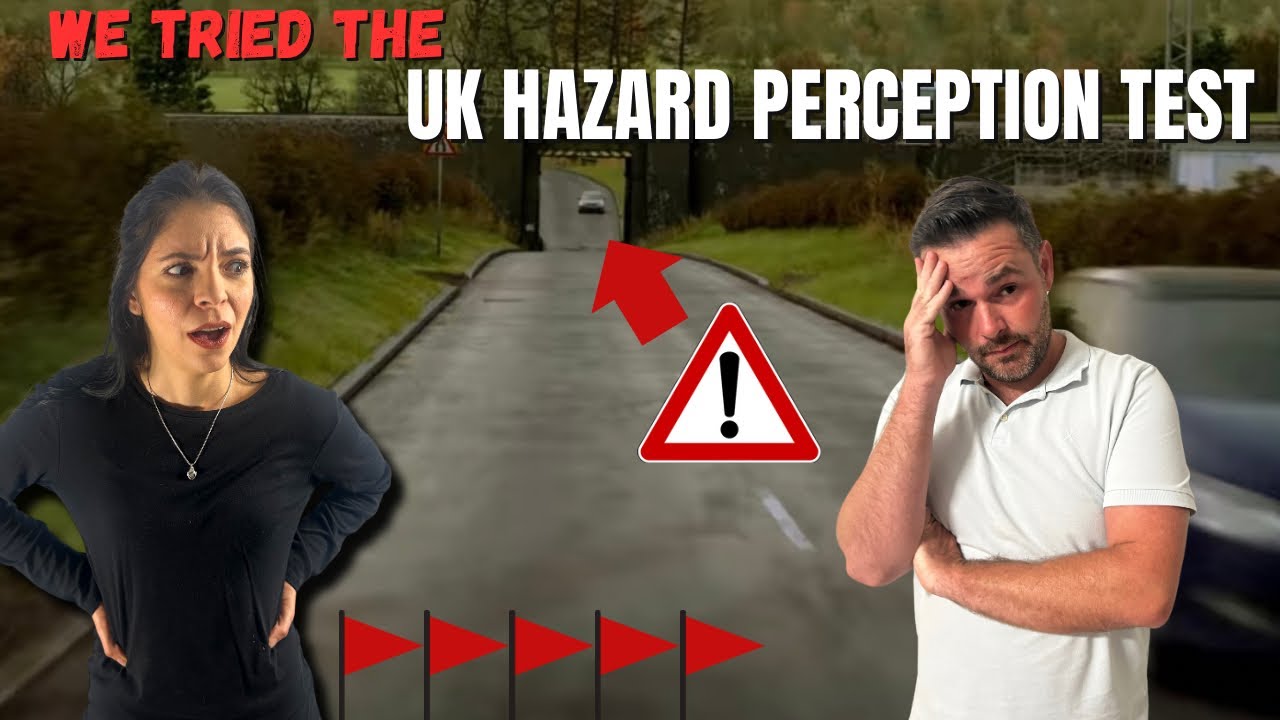 AMERICANS TRY THE UK HAZARD PERCEPTION DRIVING TEST AND FAIL MISERABLY