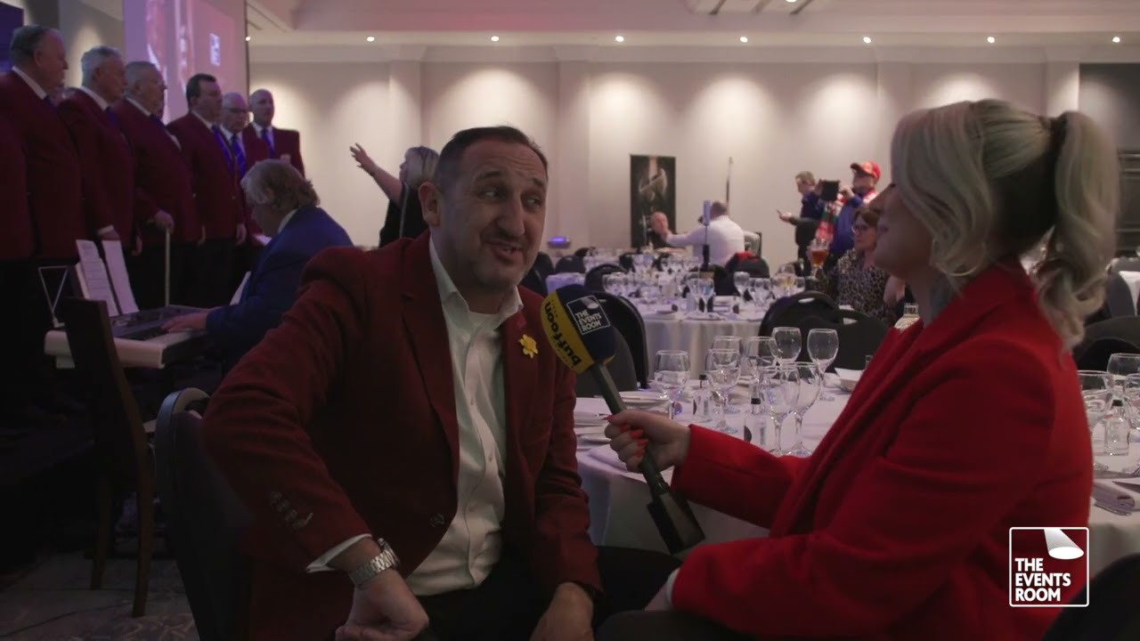 Rupert Moon at Wales v France Hospitality 2022