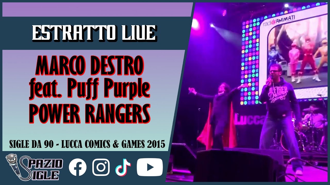 Puff Purple &  Marco Destro ♪ Power Rangers