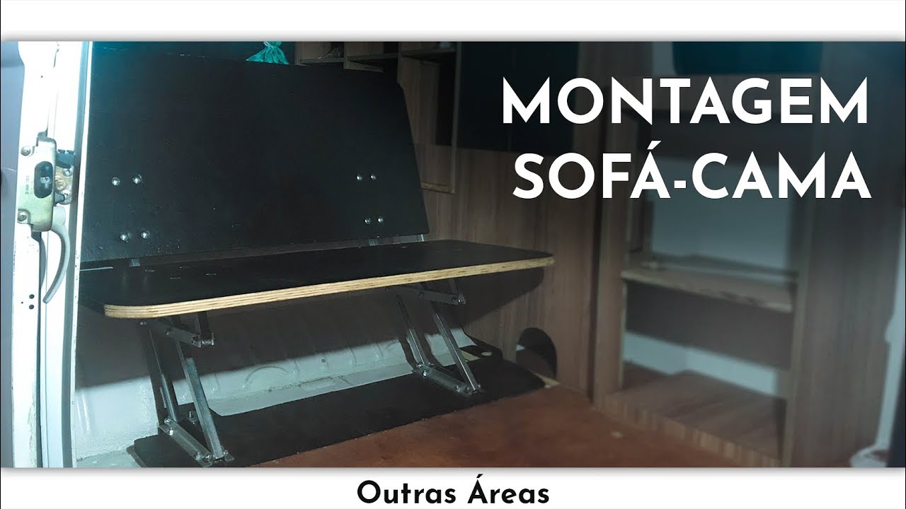 #7 KOMBI MOTORHOME - KIT SOFÁ CAMA │ Outras Áreas