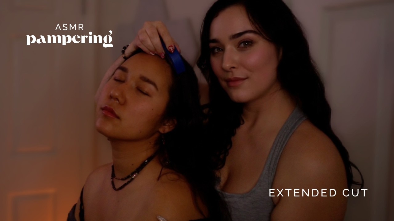 Soothing ASMR Scalp Massage with @semideasmr 💆&zwj;♀️Real Person Relaxation for Sleep [Extended Cut]