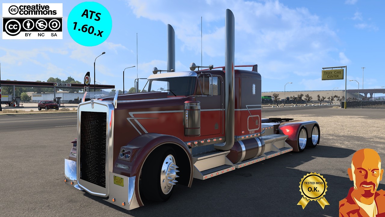 KENWORTH PHANTOM v1.1 ATS-ETS2 1.56.x (ATSMOD)(ETS2MOD)