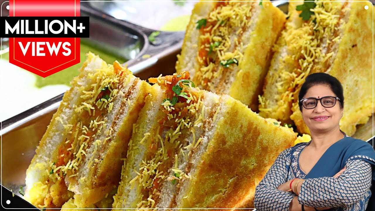 2 बूंद तेल से बेसन और सब्जियो का नाश्ता टेस्टी इतना की रोज बनाने का मन करेगा | Pudla Sandwich Recips