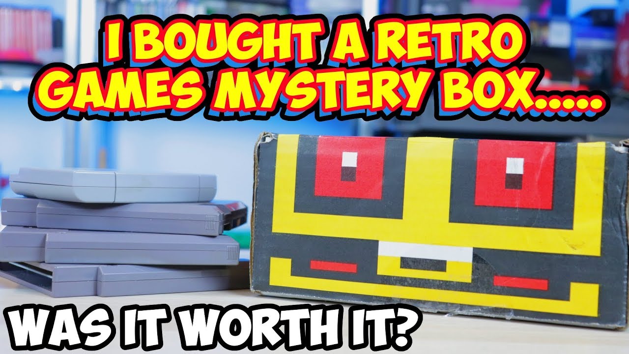 Retro Video Game Mystery Box? Was It Worth It? Retro Game Treasure