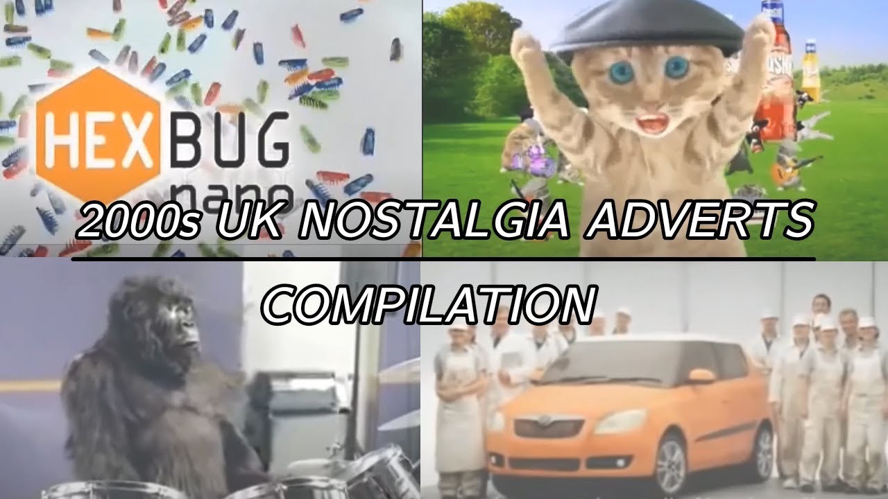 2000's UK Nostalgia Adverts Compilation (PART 1)