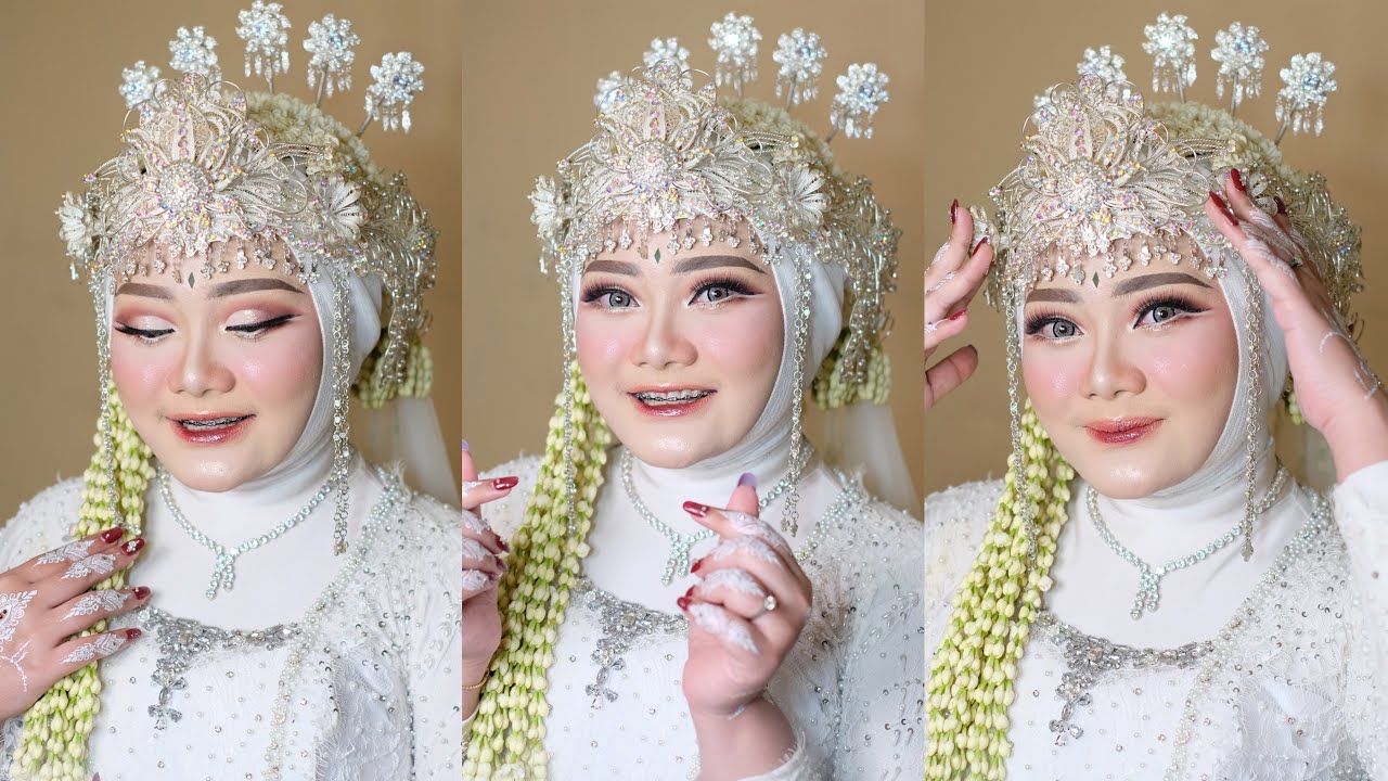 Tutorial Makeup Pengantin Siger Sunda Hijab | AYYUNAZZUYYIN