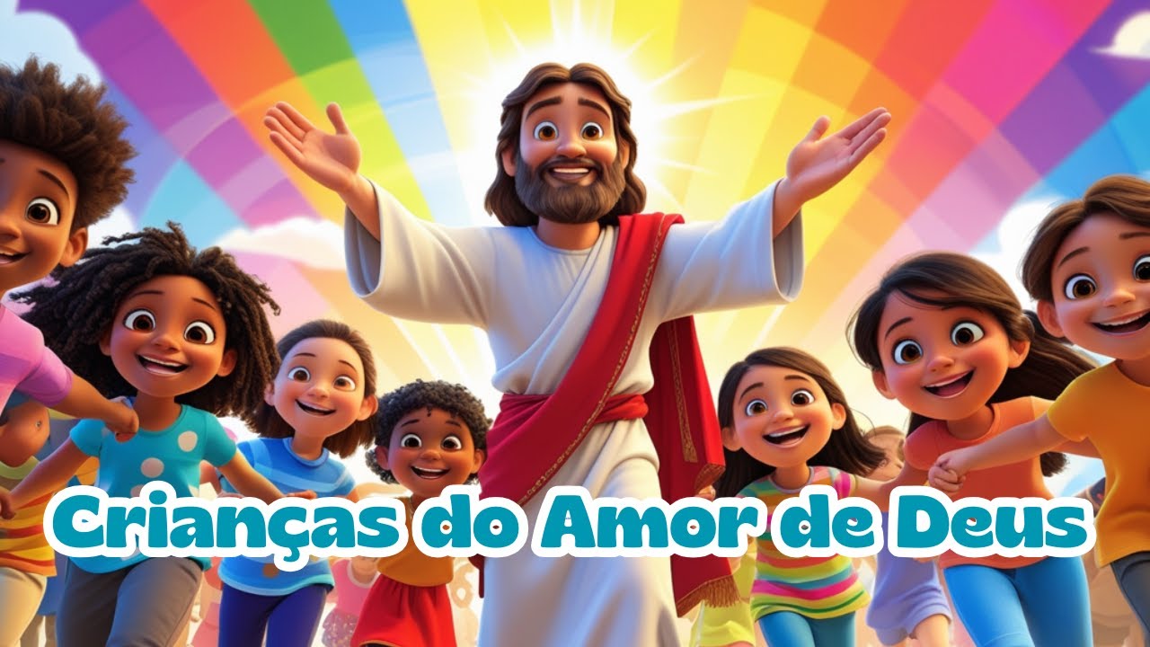 Crianças do Amor de Deus: Música Infantil Divertida para Louvar e Aprender