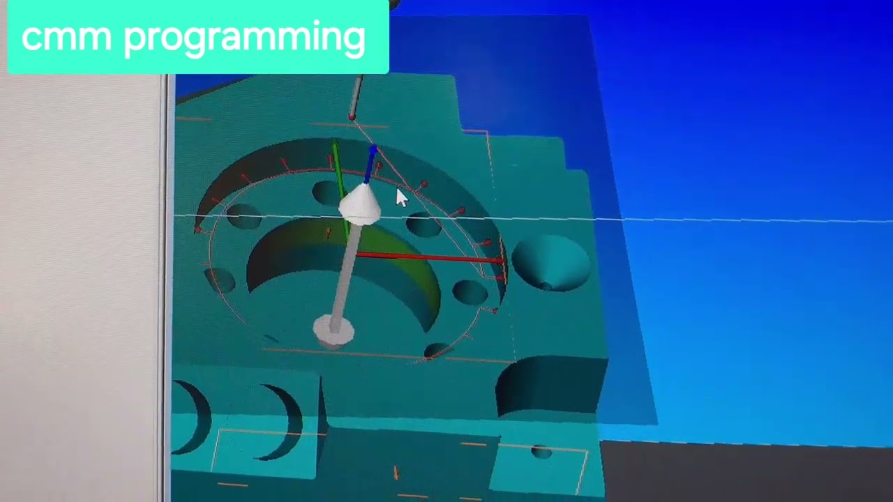 How to check circularity on CMM#cmm training#arcocad#accuratecmm