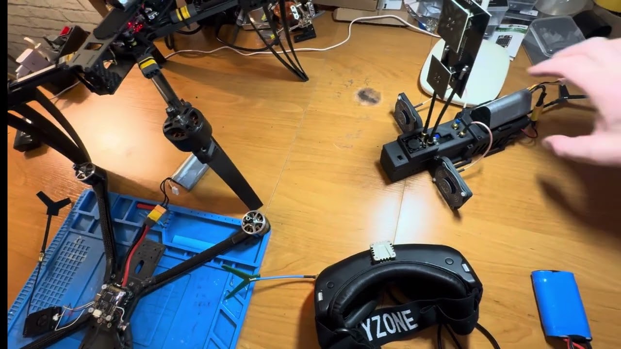 Ретранслятор fpv видео 3,3 ГГц + 5,8 ГГц на 1,2 ГГц
