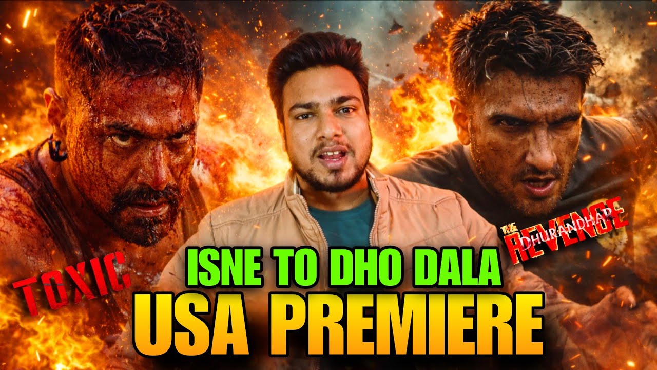 USA PREMIERES BOOKING - DHURANDHAR 2 VS TOXIC | Yash | Ranveer Singh | Overseas Advance Booking