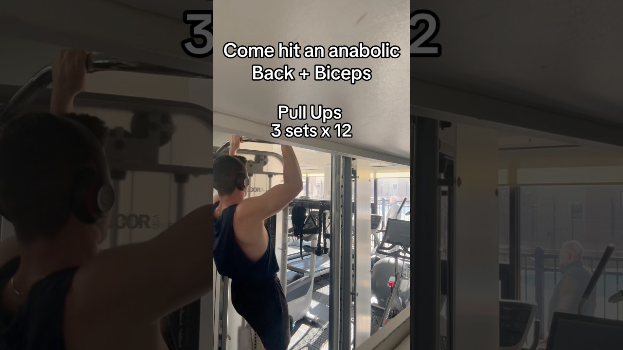 Back + Bicep Workout 