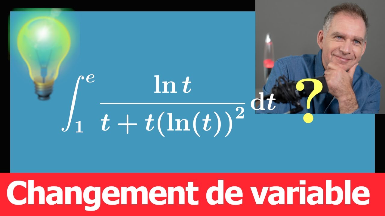 intégrale ♦ changement de variable ♦ Calculer ∫ln t/(t+t(ln t)²) dt ♦ primitive intégration prépa