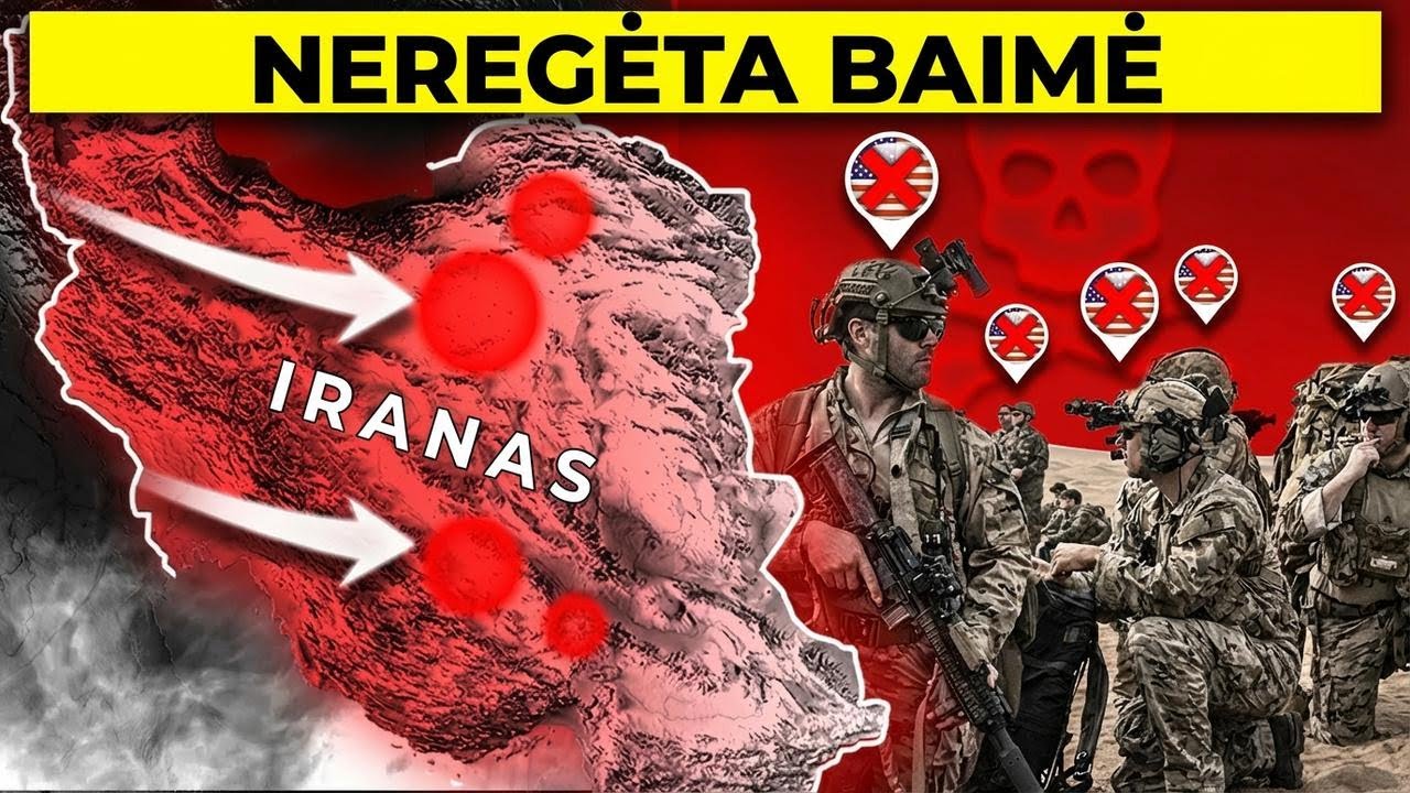 JAV specialiųjų pajėgų planai vykti į Iraną
