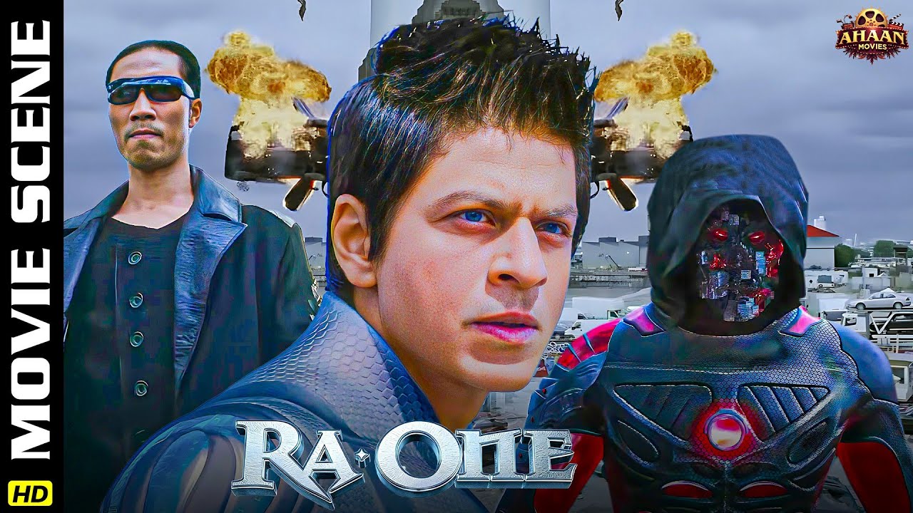 G.One And Ra.One Action Fight Climax Scene |🔥 Bollywood crossover scenes, superhero battles