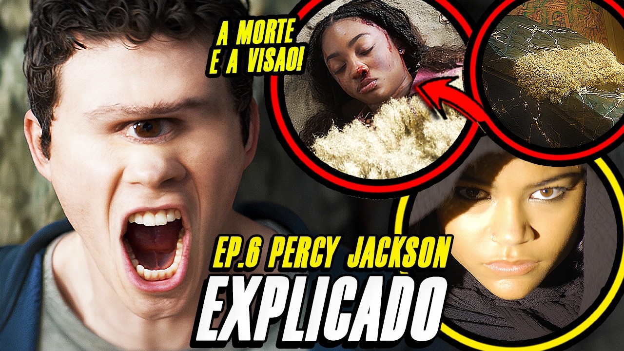 PERCY JACKSON 2 EP. 6 EXPLICADO! A MORTE DA ANNABETH, TRAIÇÃO DO LUKE E A VISÃO DO PERCY!