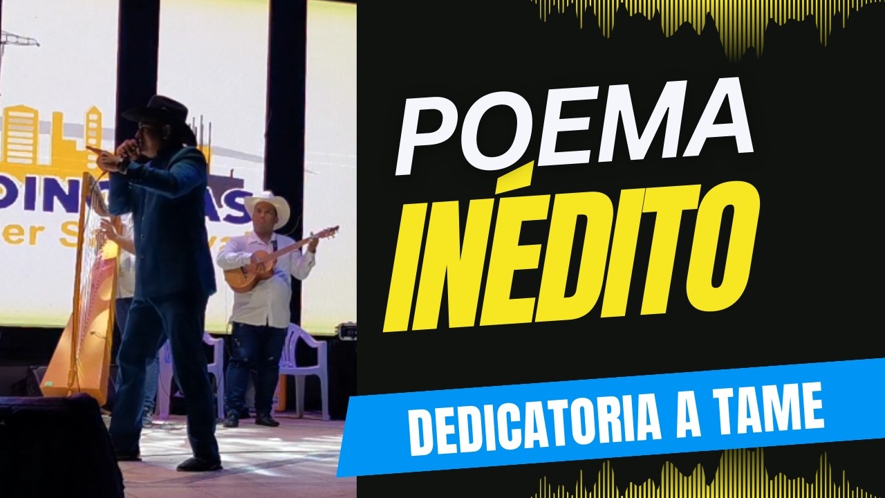 Poema inédito dedicado al municipio de Tame #Joropo