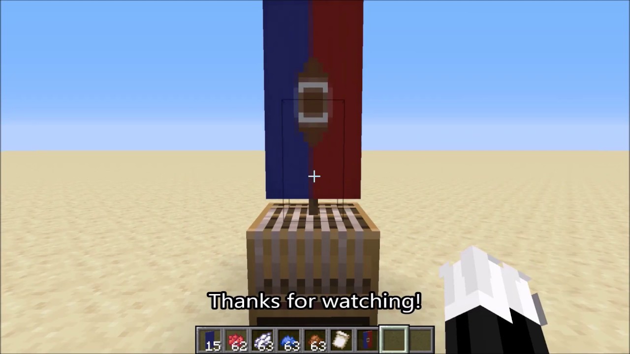 Minecraft - Banner Tutorial: Haiti