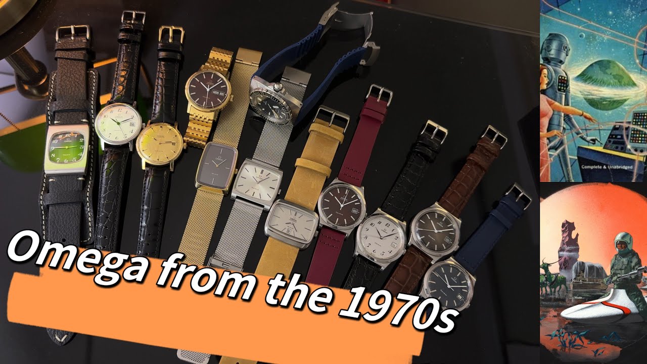 10 Gent's Omega Watch References From The 1970s - The Future is Here!