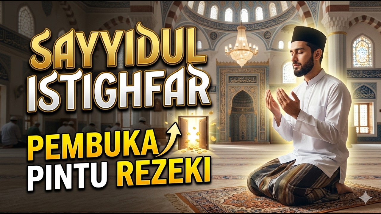 Istighfar Paling Agung | LIVE Sayyidul Istighfar Penenang Jiwa & Penarik Berkah