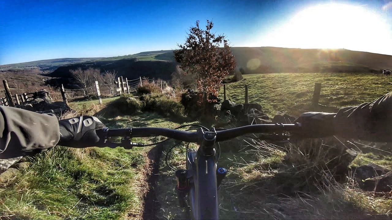 Sketchy Frozen Calderfornia Mountain Bike trails - December 2021