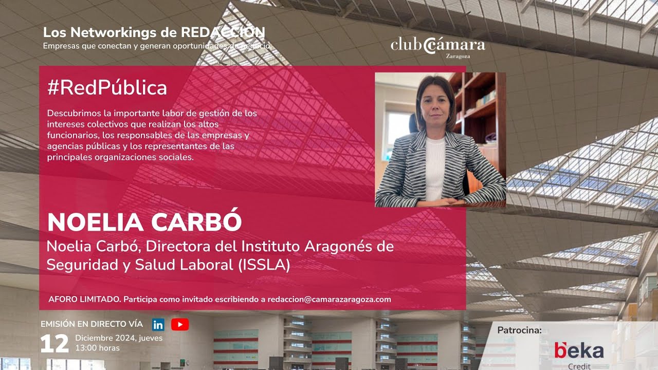 Noelia Carbó (ISSLA): "La prevención de riesgos tiene que ir de la mano de un trabajo conjunto"