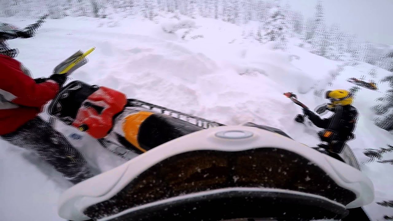 Snowmobiling In Valemount Allan Creek and Clemina Creek 2015