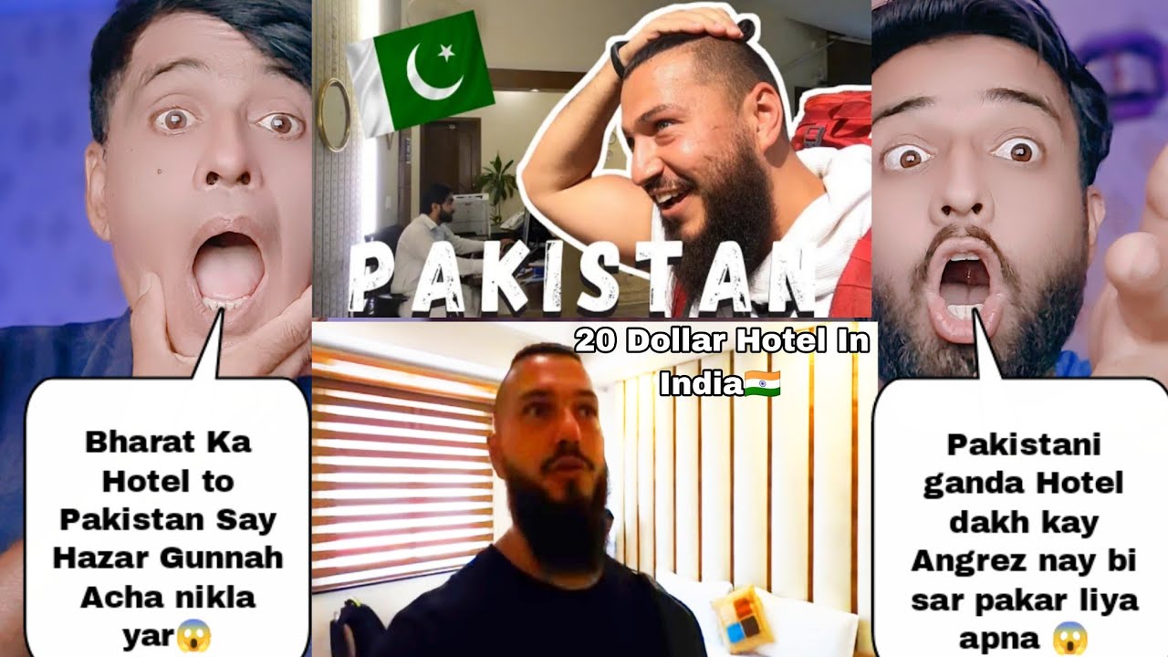 20$ Hotel In Pakistan Vs 20$ Hotel in India | Pakistani Reactions