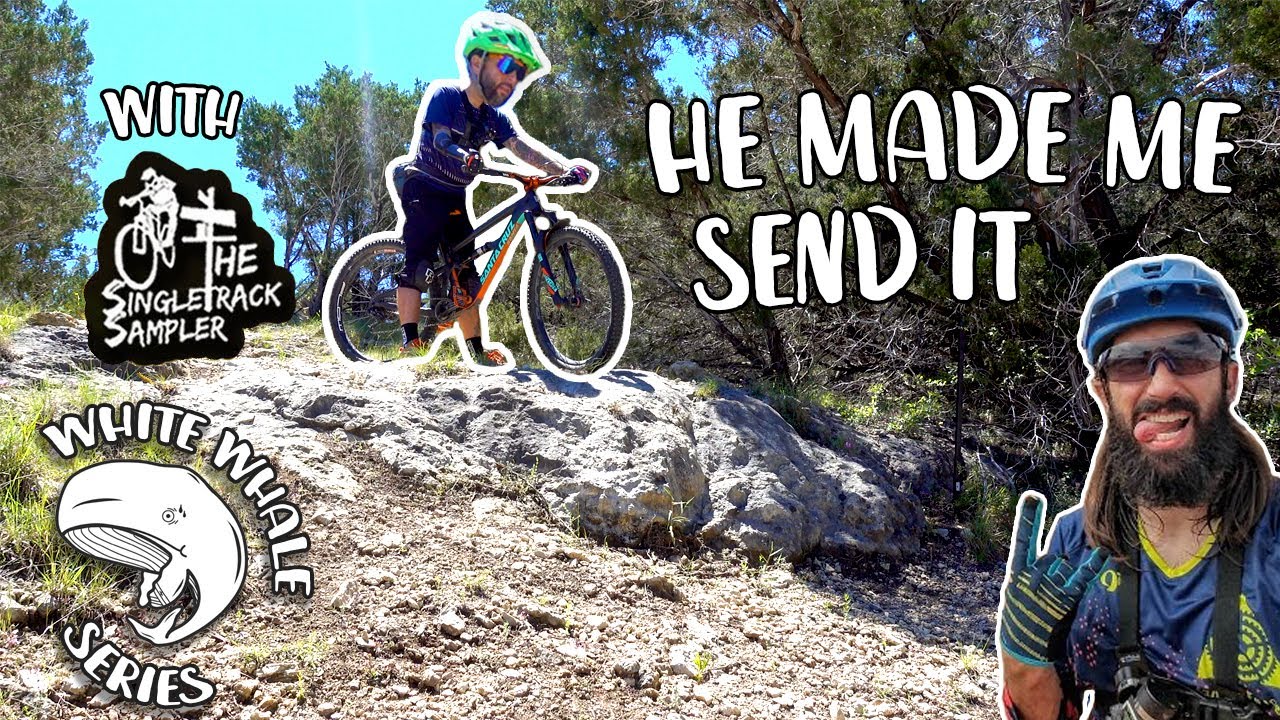 The Singletrack Sampler Made Me Do It! White Whale Series - The Pipeline Drop at Flat Creek