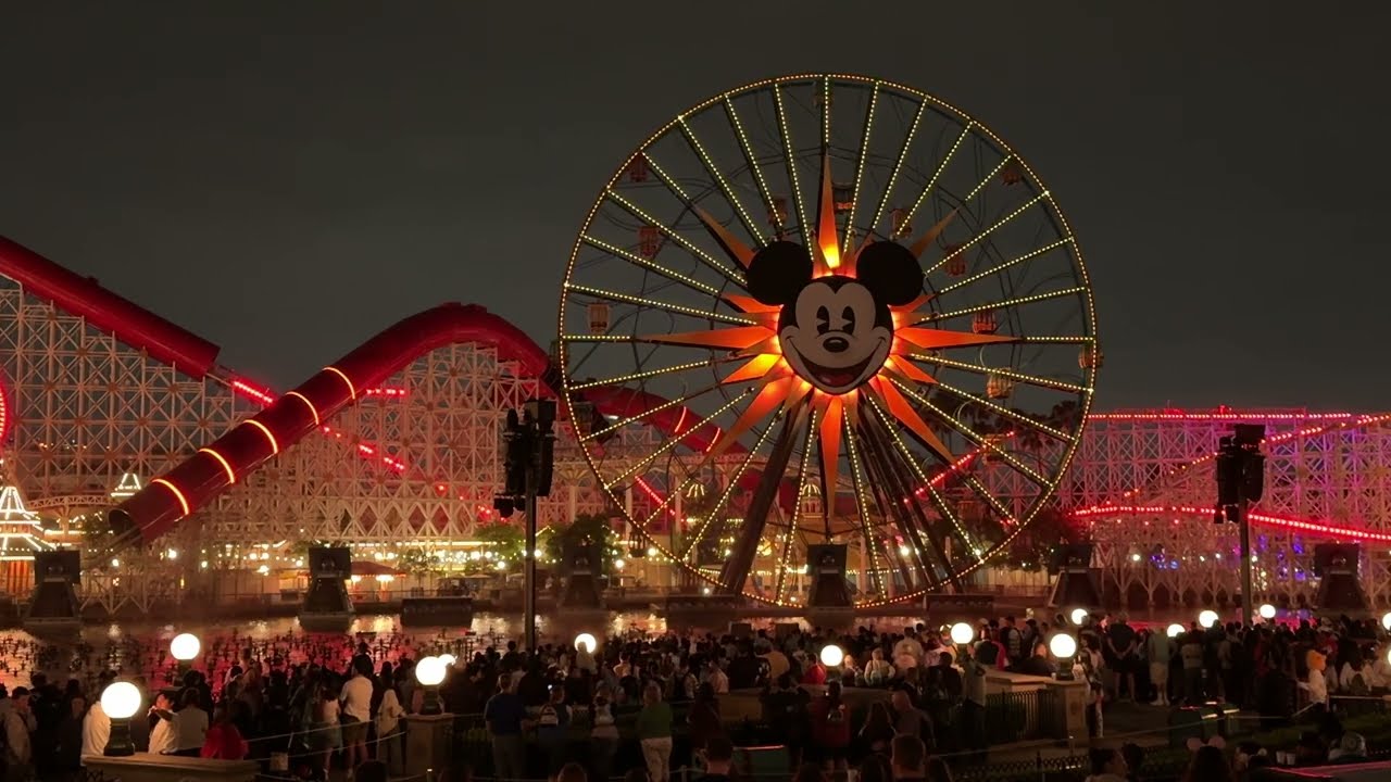World of Color: Happiness – Full Night Show 2025 | Disneyland California Adventure in 4K HD