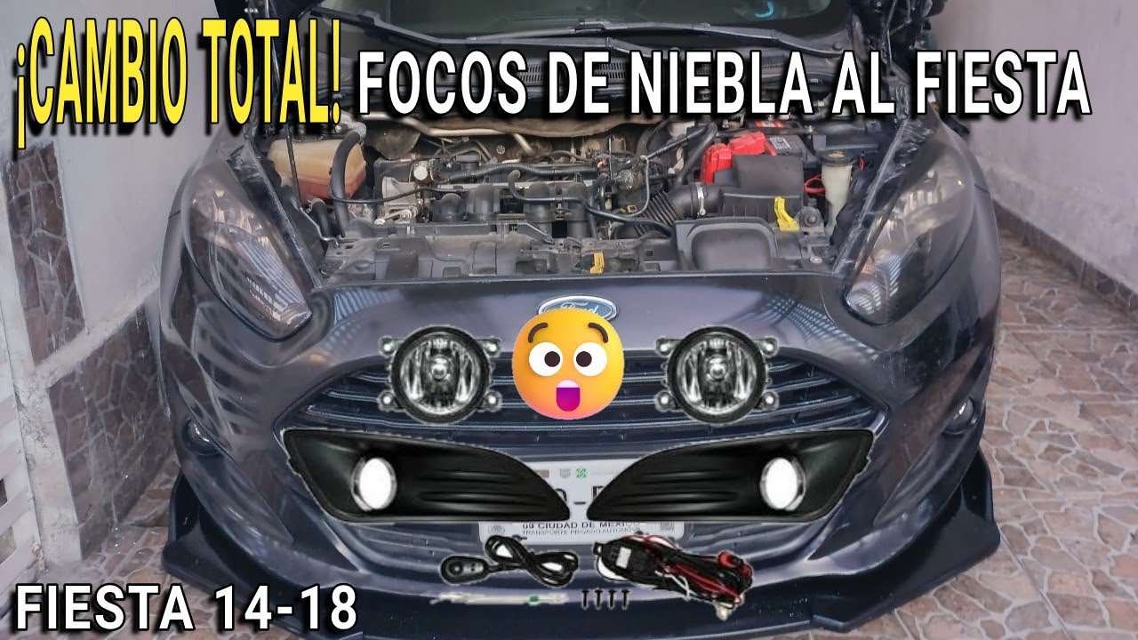 Instalación de FAROS DE NIEBLA en Ford Fiesta 2014-2018 | Tutorial fácil y resultado brutal