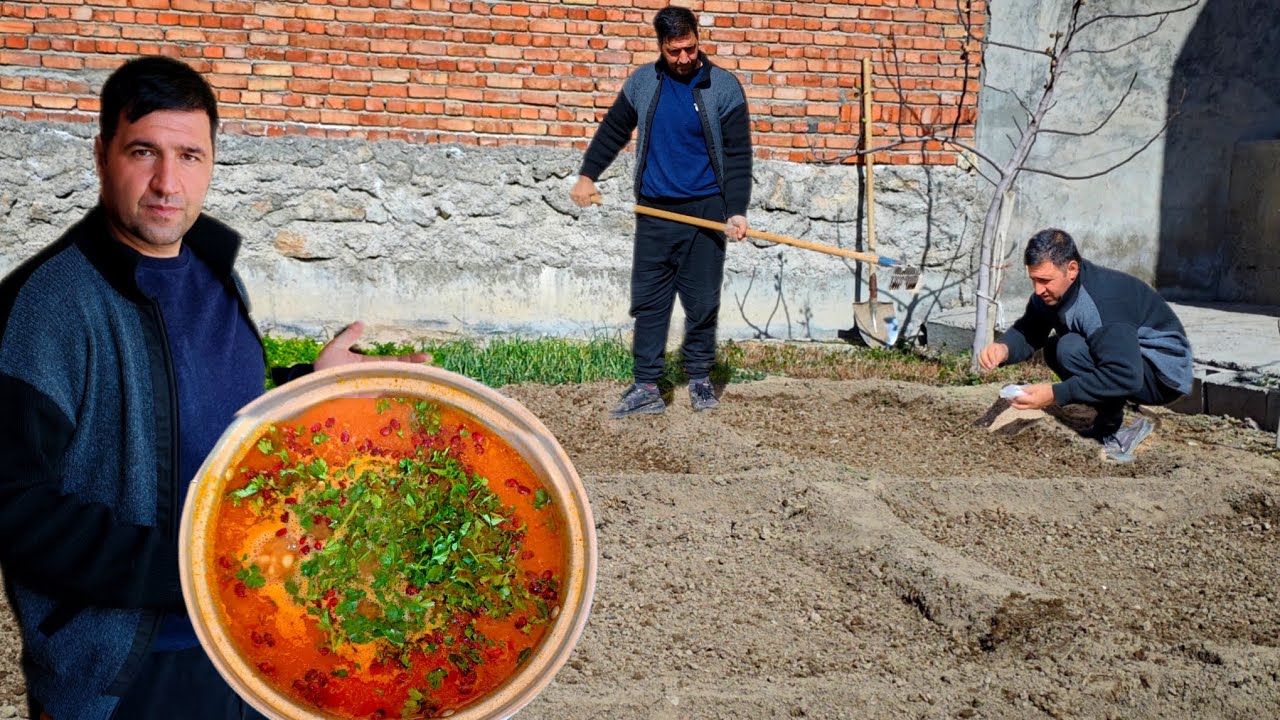 Growing Fresh Vegetables and Cooking Delicious Homemade Soup 🌤️ | Rural Village Life