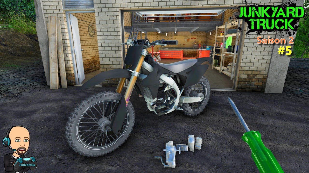 UNE MOTO À RESTAURER / Junkyard Truck [FR] (Saison 2) #5