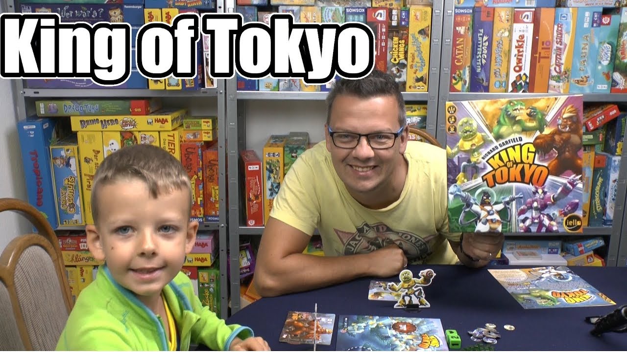 King of Tokyo (iello) - ab 8 Jahre - eines der erfolgreichsten (verrückten) Würfelspiele!