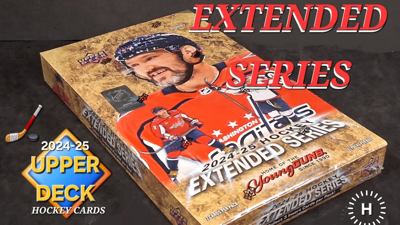 CHASING CELEBRINI YOUNG GUNS CANVAS OR ACETATE! 💫 2024-25 UPPER DECK EXTENDED SERIES HOBBY BOX BREAK