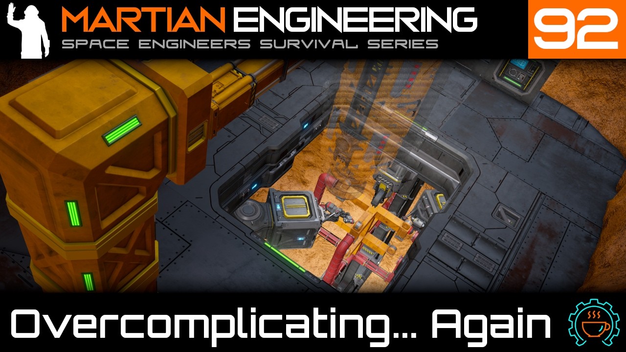 Booster Legs for Days! Automated Rocket Factory | Martian Engineering E92 | SE Survival