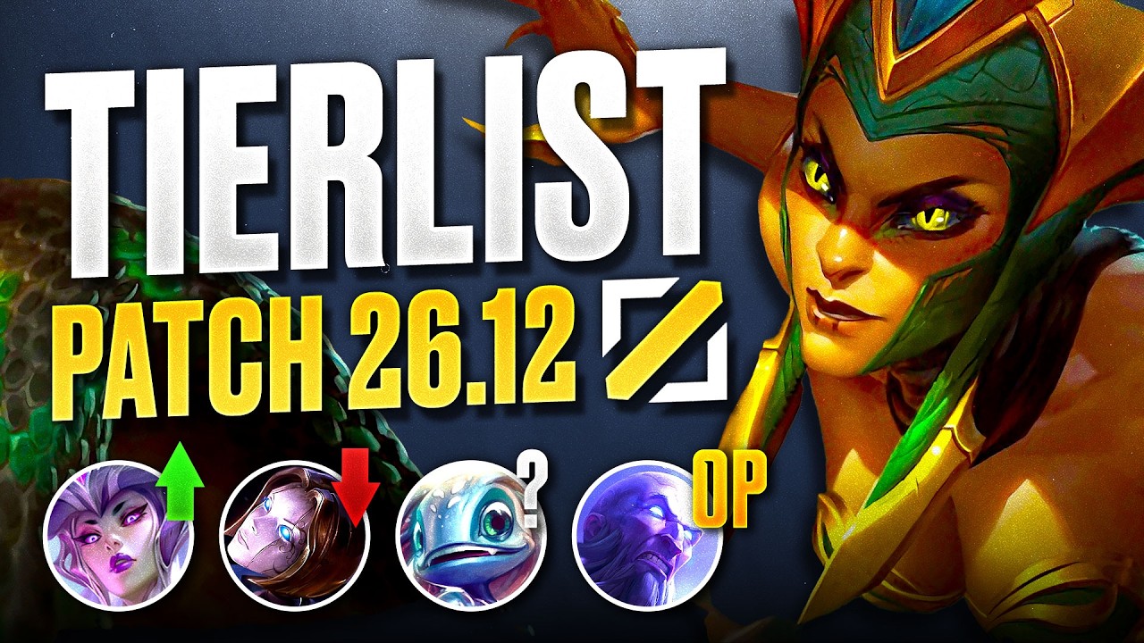 ABUSE THIS RIGHT NOW! Patch 26 12, Midlane TIERLIST New League of Legends Meta │ PATCHCAST