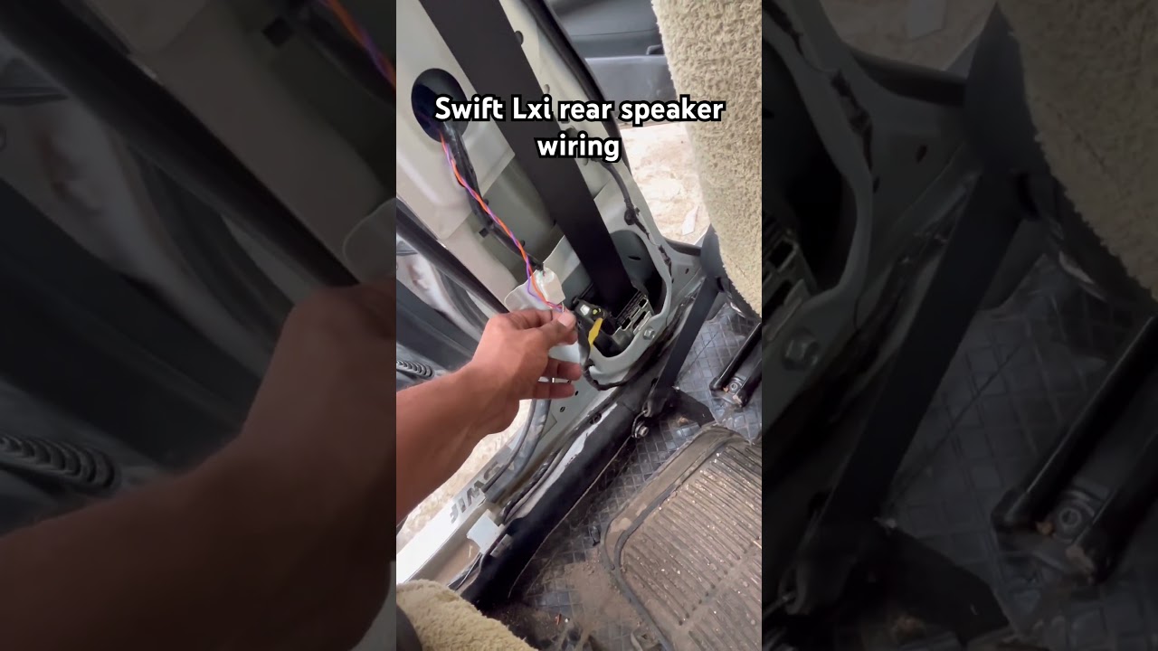 Swift 2025 rear speaker wiring | swift base model 2025 speaker wiring | new swift  speaker fitting