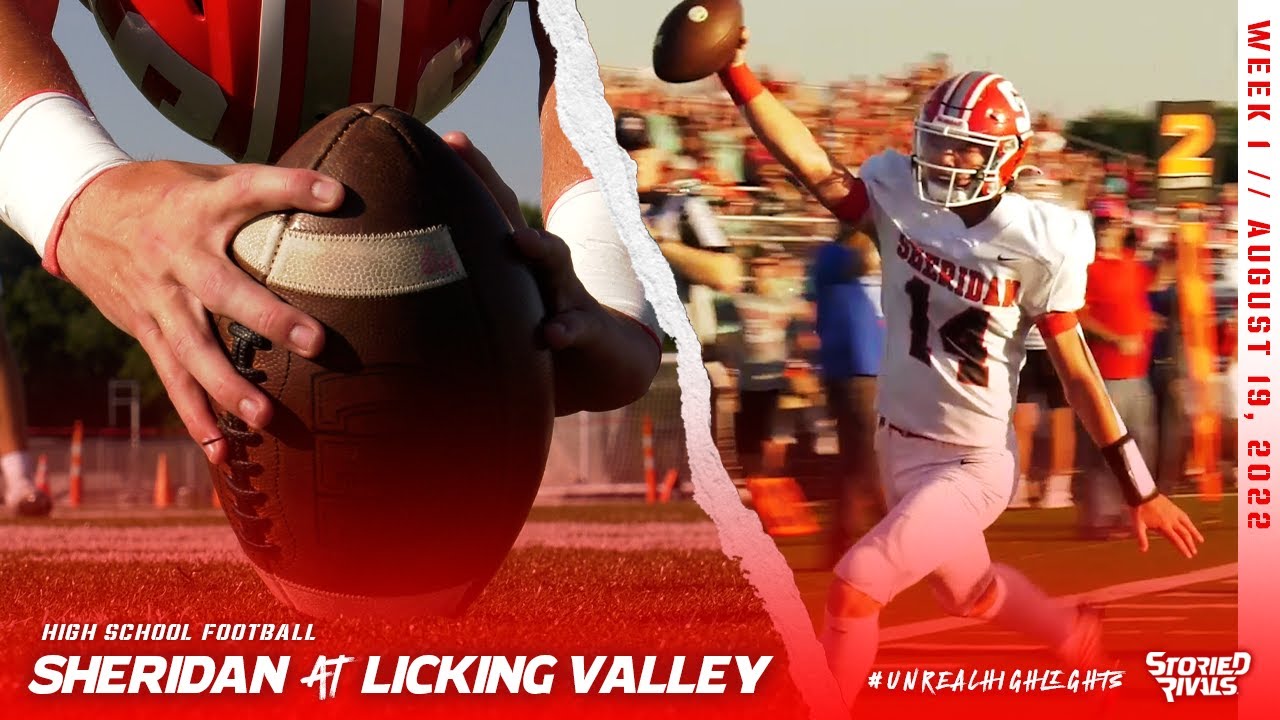 Sheridan Bests Licking Valley In Highly Anticipated Matchup 🏈