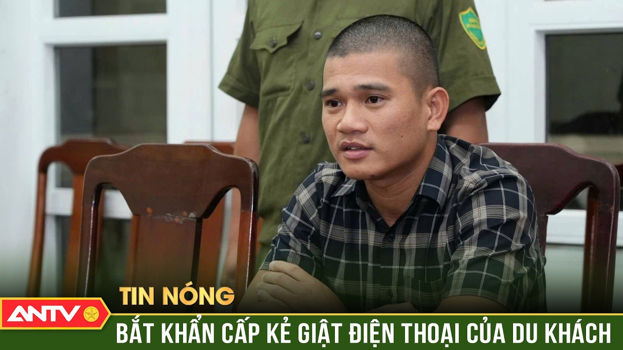 Đối tượng 'cả gan' giật điện thoại của du khách nước ngoài ở Huế sa lưới | ANTV