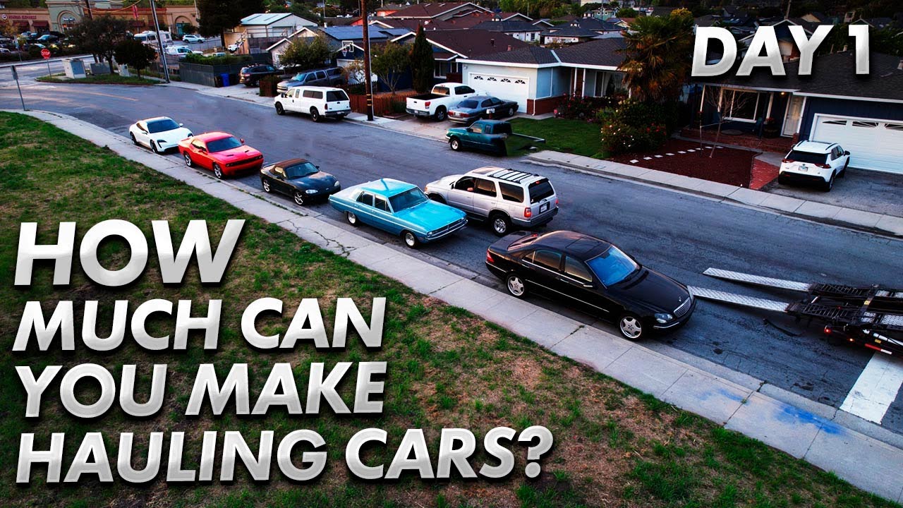 How much can you make hauling cars?