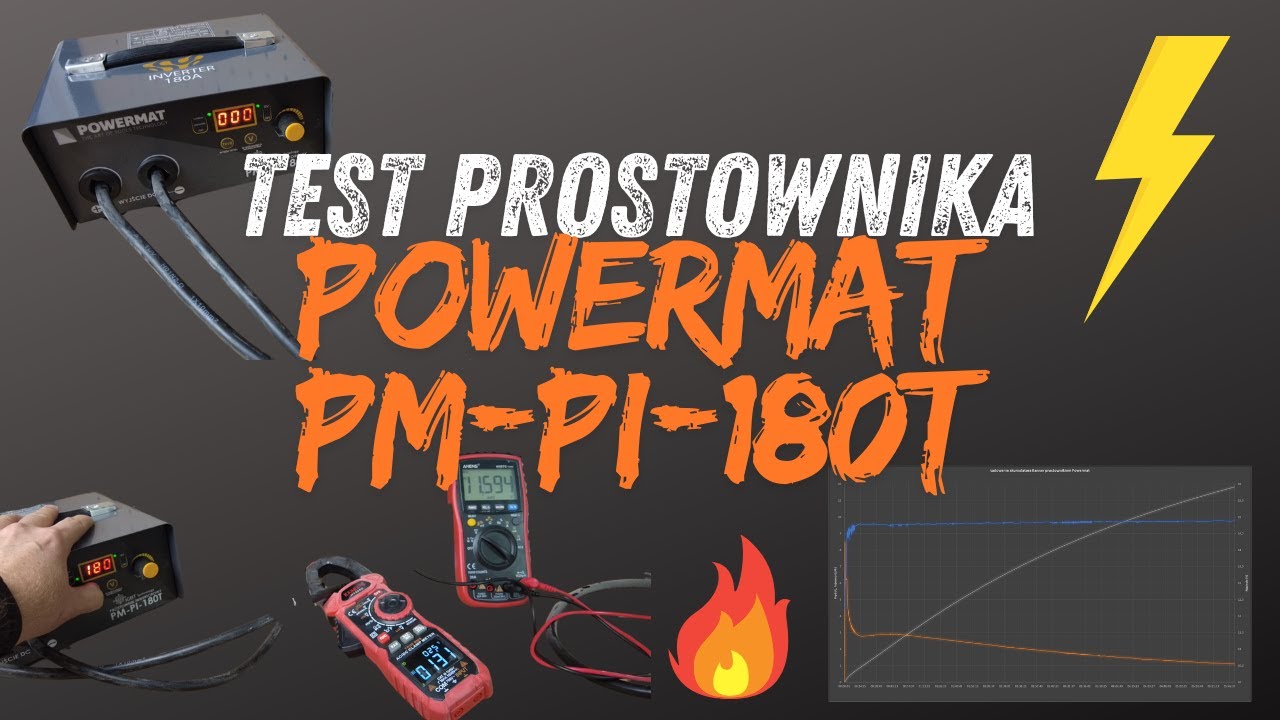 Test prostownika Powermat PM-PI-180T
