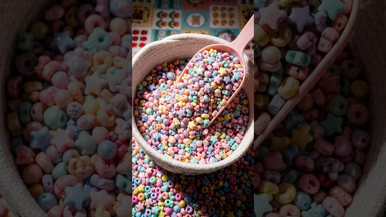 ASMR 9 Spoonful Order?! WOW... #asmr #randompicker #randombeads #satisfying #oddlysatisfying 