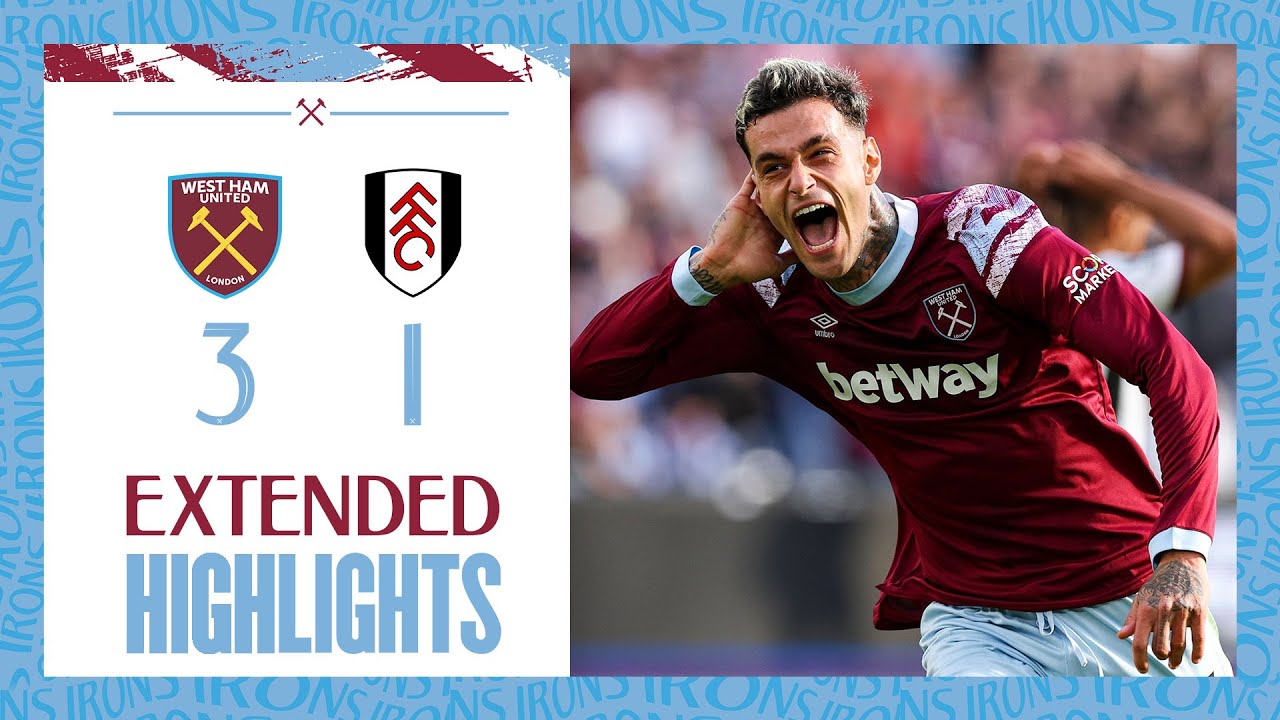 Extended Highlights | Scamacca, Bowen & Antonio Secure Win | West Ham 3-1 Fulham | Premier League